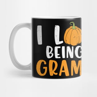 I Love being a grammy funny thanksgiving gift T-shirt for Grandma Mug